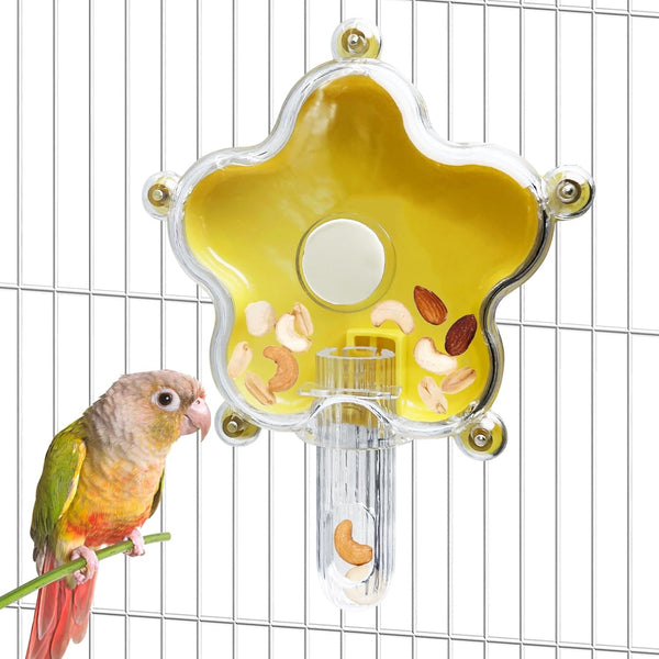 BNOSDM Bird Foraging Toys Cockatiel Foraging Wheel Parrot Cage Spinning Toys Parakeet