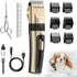 HEAPETS Dog Grooming Clippers, Low Noise, Electric Quiet, Adjustable Clipper Comb, Rechargeable