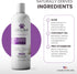 B5 16oz+Brush Lillian Ruff PRO Formula Ultra Brightening Dog Shampoo - Professional Whitening & Long-Lasting Odor