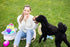 Pearhead Plush Easter Chocolate Bunny Dog Toy, Interactive Soft Squeaker Pet Toy for Dog Owners