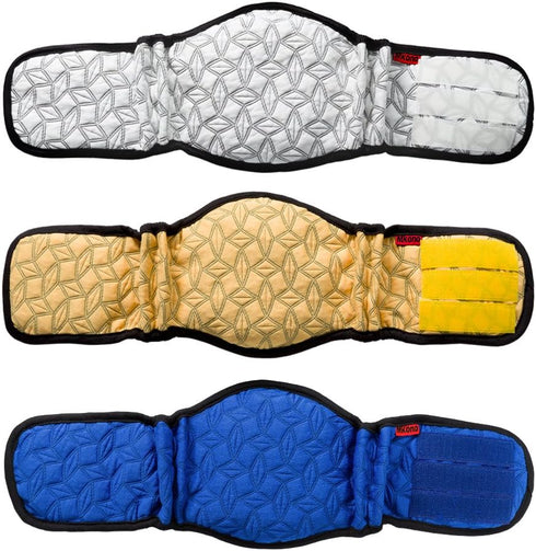 Mkono Male Dog Belly Band Wraps, Washable Dog Diapers for Small and Medium Dogs (3 Pack)