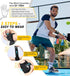HiRui 2 PACK Wrist Compression Strap and Brace - Adjustable Sport Wrist Support for Fitness, Pain Relief