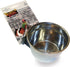 Lixit Quick Lock Cage Bowls for Small Animals and Birds, 10oz, Stainless