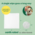 Earth Rated Pet Eye Wipes - Hypoallergenic Eye Wipes for Dogs & Cats to Remove Tear Stains, Fragrance Free, 70 Count