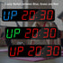 Gym Timer, Portable, Interval Timer with Rechargeable Battery and Built-in Magnet, LED Digital Anti Vertigo Display
