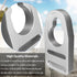 Upgraded Aluminum Kayak Seat Latches, Compatible with Replacement Kit (4 Pack)