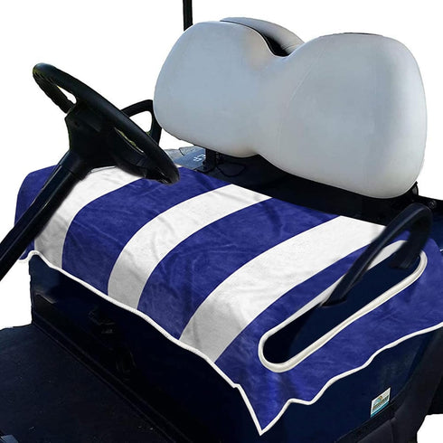 Golf Cart Seat Covers - Comfortable Seat Blanket and Towel for 2-Person Seats, Stay Cool Golf Cart Accessories