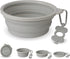Extra Large Collapsible Dog Bowl 1500 mL, Sturdy Reinforced Rim, Includes Carabiner & Water Bottle Holder Keychain