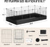 PAWING 12 Panels Small Animal Playpen with Waterproof Mat - Durable Metal Wire Yard Fence for Guinea Pigs, Kittens