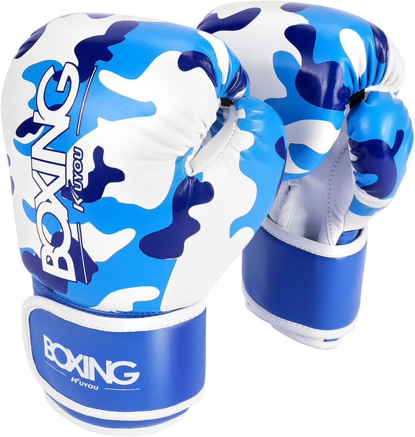 Kids Boxing Gloves for Children 3-9, Cartoon Sparring Training Gloves for Punching Bag, Kickboxing, MMA