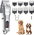 Dog Clippers for Grooming Thick Hair, Upgrade Low Noise Pet Shaver Kit