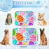 imiBBWQu Summer 27" 22" Cooling Pad Colorful Easter Eggs Dog Cooling Mat Pad Washable Dog Cat Pet Bed Outdoor Beds