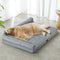 BFPETHOME Orthopedic Dog Beds for Large Dogs - Waterproof Sofa Bed with Removable Washable Cover