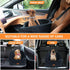 30lbs, Vivifying Dog Car Seat for Small & Medium Dogs, Detachable & Washable Booster Seat for Pets Up to Travel Bed