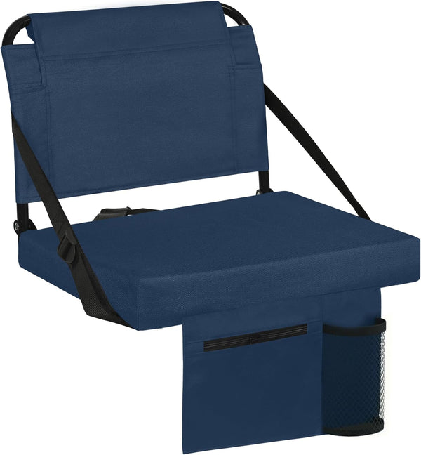 Stadium Seats for Bleachers with Back Support Bleacher Seat Soft Cushion Light