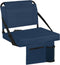 Stadium Seats for Bleachers with Back Support Bleacher Seat Soft Cushion Light