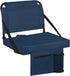 Stadium Seats for Bleachers with Back Support Bleacher Seat Soft Cushion Light