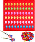 Lerboai Set 2 500 Balloon Dart Board, Carnival Fair Balloon Pop Game, Balloon Dart Game Board with Darts & Balloons