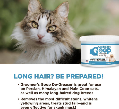 Groomer's Goop Pet De-Greaser, 14 oz Can