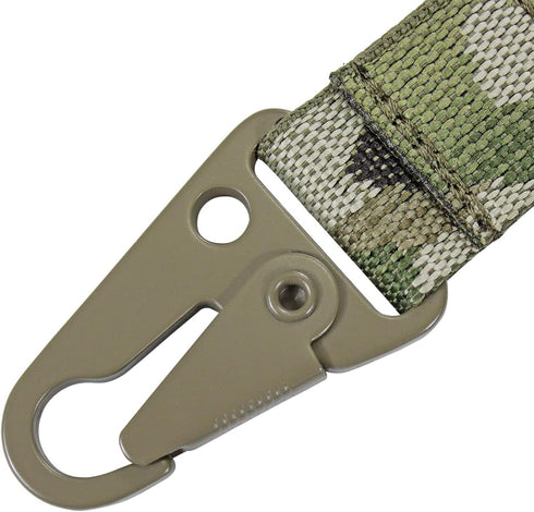 Tactical Gear Clip Clash Hook, Hanging Carabiner T-Mount MOLLE Webbing Battle Belt Clip Accessories