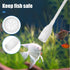 AQUANEAT Fish Tank Cleaning Tools, 5 in 1 Cleaning Set, Fish Tank Cleaner, Siphon, Aquarium Water Change with Fish Tank