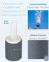 Pawfly 12 Pack Aquarium Air Stone Cylinder Bubble Diffuser Tool for Nano Air Pumps, Small Buckets, and Fish Tanks