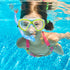 Kids Snorkel Set, Dry Top Snorkeling Gear for Youth Boys Girls, Tempered Glass Swimming Diving Mask