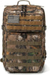 QT&QY 45L Military Tactical Backpack, Molle Army Assault Pack, 3 Day Bug Out Bag Hiking Trekking Rucksack