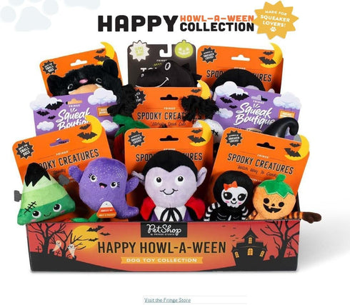 3 Set,Pet (662192) Fringe Studio Pet Toy, Ghouls Wanna Have Fun Plush Dog Toy PCS Shop Collection