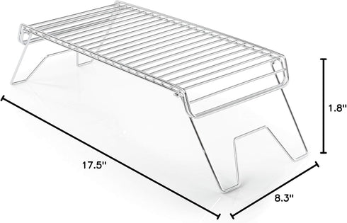 GSI Outdoors Portable Campfire Grill - Collapsible Backpacking & Camping Grill