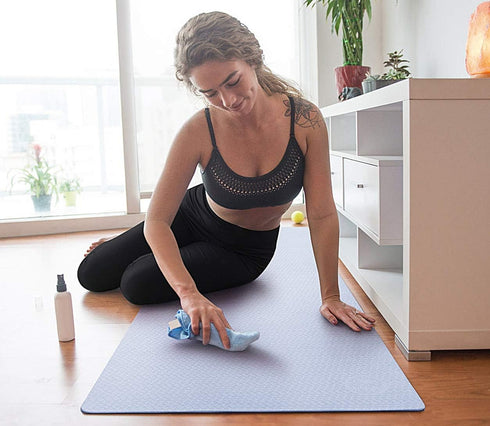 IUGA Non-Slip Yoga Mat, Eco-Friendly Thick Workout & Exercise Mat for Yoga, Pilates, and Fitness (72"x 24"x 6mm)