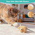 2 Plush Catnip Mice Toys with Rattle Sound- Pcs Interactive Cat Toys for Indoor Cats, Durable Stress Relief