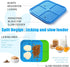 Licking Mat Slow Feeder for Dogs and Cats, Premium Lick Pad with Suction Cups for Anxiety Relief, 2 Pack