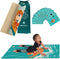 Abtech Kids Yoga Mat Set - Comfortable Dinosaur Kid Yoga Mat Boy