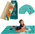 Abtech Kids Yoga Mat Set - Comfortable Dinosaur Kid Yoga Mat Boy