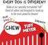 Jolly Pets Tuff Treader Dog Toy with Handle, 6 Inches, Red, Model JTR23, All Breed Sizes