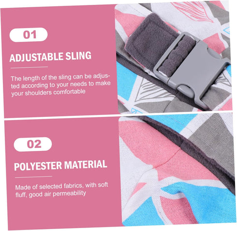 1pc Pet Backpack Reptile Carrier Bag, Portable Hamster Carrier, for Hedgehog and Lizard