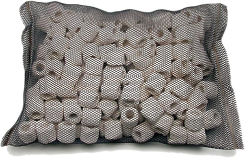 Penn-Plax Cascade Filt-a-Pack Aquarium Canister Filter Media Bag with Bio Rings – 10 Oz – 1-Pack