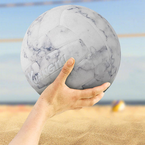 5, Kuangmi Soft Volleyball, Official Size Indoor & Outdoor Recreational Ball, Sports Training Beach Game Ball
