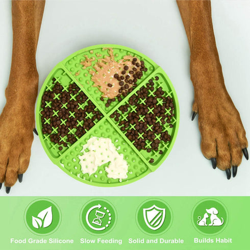 Bangp Licking Mat for Dogs and Cats - Heavy-Duty Puzzle Mat for Boredom Anxiety Reduction, Perfect for Treats
