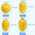 OROOTL Rope Floats Marine Buoy Float - 4/8pcs Crab Trap Floats Buoys Fishing Marker for Boats, Pool, Kayak