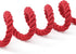 Mile High Life Dog Leash | 6 Feet Braided Cotton Rope with Leather Tailor Tip | Heavy Duty Metal Clasp | Wedding Leash