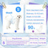 Jaoruizer 90 Count 11-16.5 inch Dog Diapers Male, Disposable Small Male Dog Wraps Super Absorbent Puppy Doggie Diapers