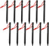 Gold Armour 12 Pack Heavy Duty Tent Stakes, Lightweight Camping Pegs for Outdoor Tent and Tarp Accessories