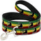 Dog Leash, Lion of Zion Repeat, 6 Feet Long, 1.5 Inch Wide