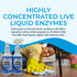 Urine B-Gone Professional Enzyme Odor Eliminator & Pet Stain Remover, 32oz Pack of Two, Effective on Laundry