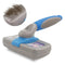 Performore Self Cleaning Pet Grooming Brush, Slicker Brush with Stainless Steel Wire Bristles for Dogs and Cats