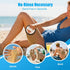 Exqusdy 2 1 in Sand Remover for Beach + Elastic Towel Bands for Cruise Chair Powder Puff with Talc-Free Formula