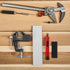 Golf Grip Replacement Tool Kit with Mini Table Vise, Rubber Clamp, Double-Sided Tape, and Retractable Hook Knife