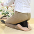 5.3 180g, IPPINKA Foldable Meditation Kneeling Bench (Seiza), Portable and Lightweight, in, Black